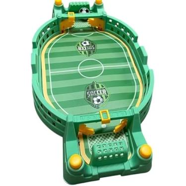 Imagem de Arena Fut League Mini Jogo Futebol de Mesa, 2 Jogadores, Verde, Plástico ABS, 24x12x3cm, com Bola, 64g