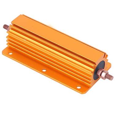 Imagem de Fafeicy Resistor 4Ohm 4R, Caixa de Alumínio de Alta Potência de 200 W, Suprimentos Industriais, Materiais, Práticos de Usar, Duráveis, Feitos de, para Fonte de Alimentação, Sensor, Elevador, áudio