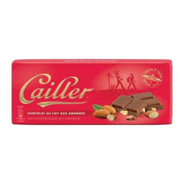 Imagem de Chocolate Suiço ao Leite com Amêndoas Cailler 100g