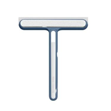 Imagem de 1 peça limpador de água de silicone, limpador de vidro, raspador de para-brisa de carro, rodo de limpeza para para-brisas de carro, janela, banheiro, cozinha, azul, 22 x 26,5 x 2,5 cm
