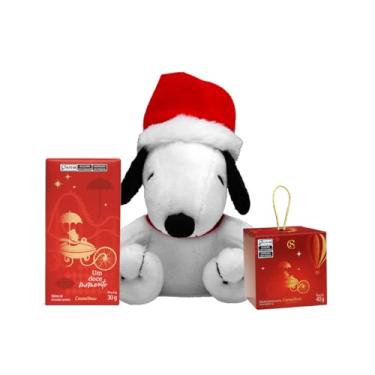 Imagem de Kit Natalino Temático Chocolate Snopy Cacau Show