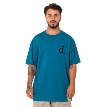 Imagem de Camiseta Diamond Un Polo Tee V25DIC04 Mid Blue-Masculino