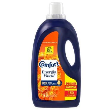 Imagem de Amaciante Concentrado Comfort Energia Floral 3L, Óleo de Argan, 3L