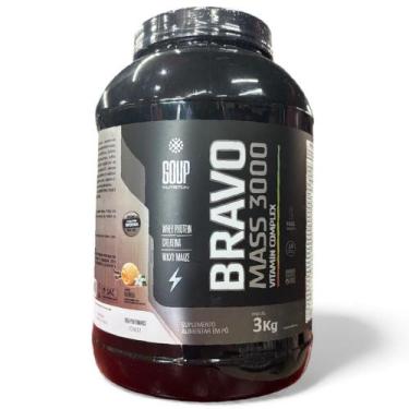Imagem de Hipercalórico Bravo Mass 3kg Goup Nutrition, Baunilha