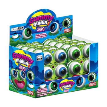 Imagem de Bala de Gelatina Gummy Mania Sapo Display c/20 unidades