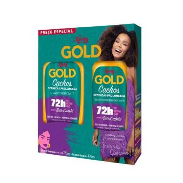 Imagem de Shampoo+Condicionador Definição Prolongada Niely Gold 450ML