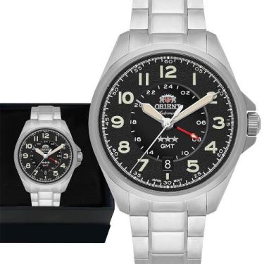 Imagem de Relógio Orient Sport Land Automático Prata Luxo Prova Dágua