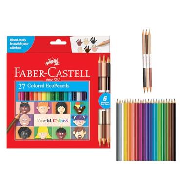 Imagem de Faber-Castell World Colors Ecopencils, 27 Count - Diverse Skin Tone Colored Pencils For Kids