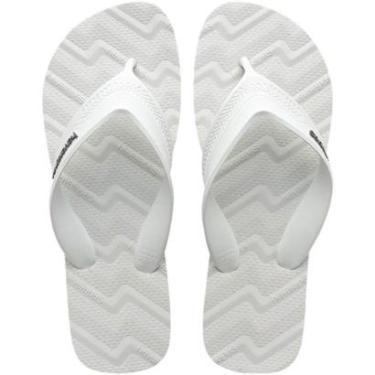 Imagem de Chinelo Havaianas Masculino Track Waves Branco-Masculino