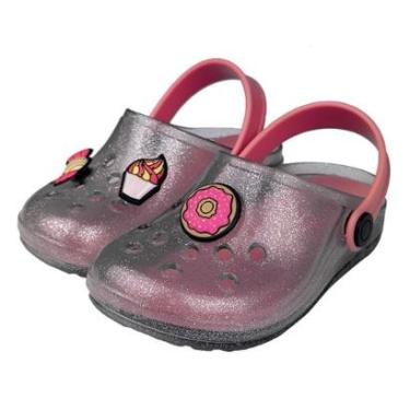 Imagem de Sandália Infantil Babuche Menina Com Palmilha Donut Macio Leve Magicc BB-002-Feminino