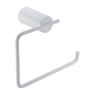 Imagem de RANDOM Anel de toalha branco fosco montado na parede para banheiro sólido SUS304 cabides de toalha de mão de banho de aço inoxidável. RD-96068-5LW-2