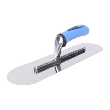 Imagem de Diydeg Espátula de Piscina de Aço Inoxidável, Ferramenta Manual para Alvenaria de Concreto 355x100mm Com Alça Macia, Acabamento Plano de Extremidade Redonda, Cimento, Drywall, Reboco,