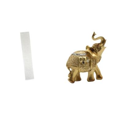 Imagem de Whtkoph Elegante Luminária de Chão com Cúpula Esculpida, Decoração Aconchegante para Sala de Estar com Figura de Resina de Arte Animal para Quarto.