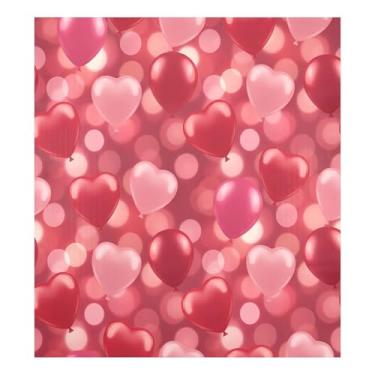 Imagem de Blueangle Capa de ímã de máquina de lavar louça corações Dia dos Namorados, decoração da capa frontal da máquina de lavar louça, adesivos de eletrodomésticos, adesivos de eletrodomésticos, 58 cm C x