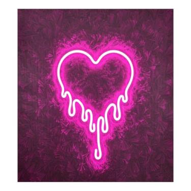 Imagem de Blueangle Capa de ímã de máquina de lavar louça com coração pingando, decoração da capa frontal da máquina de lavar louça, adesivos de eletrodomésticos, adesivos de eletrodomésticos, 58 cm C x 66 cm