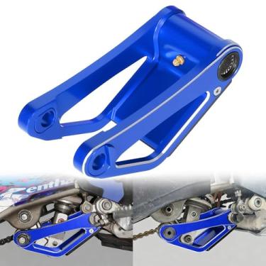 Imagem de Elo de descida ajustável compatível com TC TE FE FC FX 125 150 250 300 350 XC XCF SX SXF acessórios de motocicleta (azul)