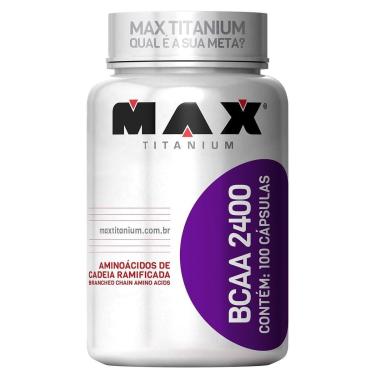 Imagem de BCAA 2400 100 Cáps. - Max Titanium-Unissex