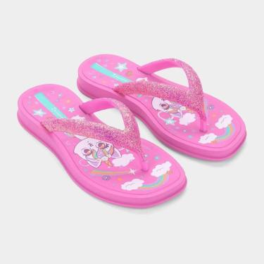 Imagem de Chinelo Menina Grendene 27467 Ipanema Fluffy Shine-Feminino