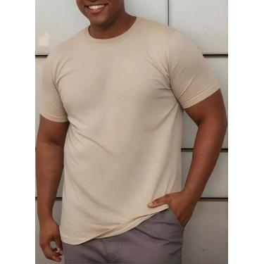 Imagem de Camiseta Algodão Plus Size Tamanho Grande G1 G2 G3 G4 G5 - Lishoope, C