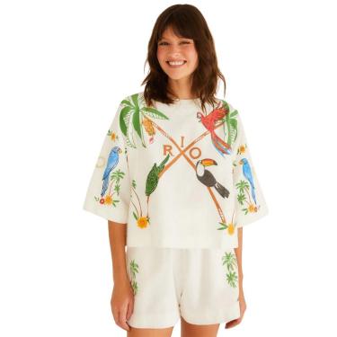 Imagem de Tshirt Farm Rio Mangão Come To RIo-Feminino