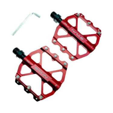 Imagem de Pedal De Bicicleta Ultra Leve Em Liga De Alumínio Com 3 Rolamentos Sel