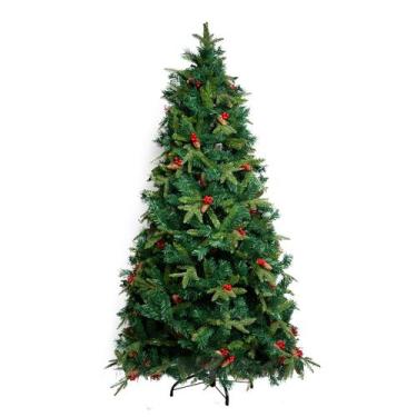 Imagem de Árvore de Natal Berry e Pinha 150cm 460 galhos  Natal Formosinha - TOK