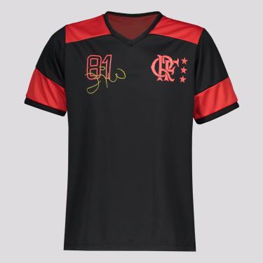 Imagem de Camisa Flamengo Zico Retrô nº10 Infantil, Tam 8
