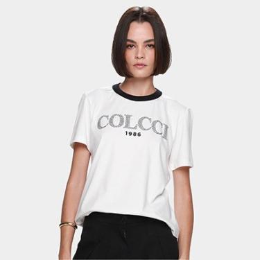 Imagem de Camiseta Colcci 1986 Casual Feminina-Feminino
