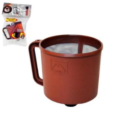 Imagem de Coador de Café Reutilizável com Suporte e Funil - PLASMIL