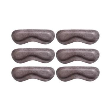 Imagem de Protetores De Calcanhar De Couro Genuíno Antiderrapantes Para Sapatos,