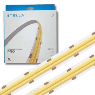 Imagem de Fita Led All Light Pro Stella 24V 25W/m 3000K 5M STL24857/30