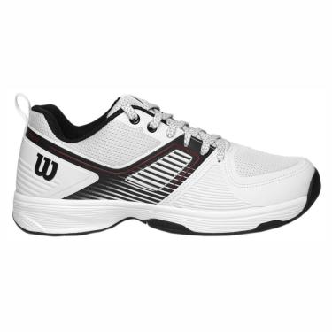 Imagem de Tênis Wilson Ace 3.0 All Court Unissex Branco Preto Vermelho-Unissex