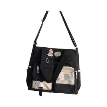 Imagem de Bolsa De Ombro Impermeável De Lona De Nylon Para Mulheres, Bolsa Tote 