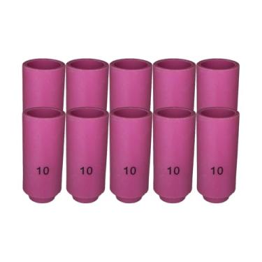 Imagem de Kit 10 Bocal Cerâmico Solda Tocha Tig Grande Comum Wp17/18/26 (10)