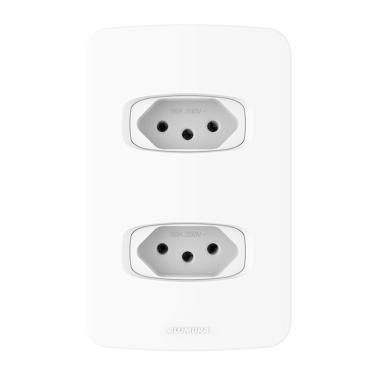 Imagem de Conjunto 2 Tomadas 10A - Alumbra Gracia - 85335