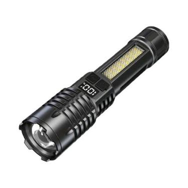 Imagem de Lanterna LED Recarregável De Alta Potência Com Luz Lateral Forte Para 