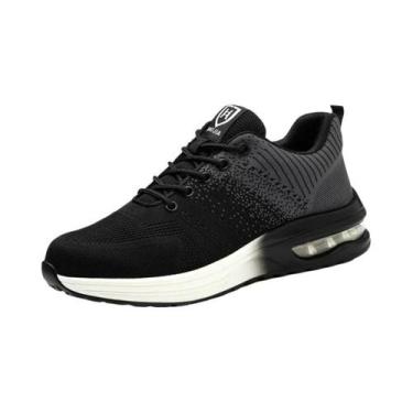 Imagem de Calçados De Segurança Unissex Leves Com Biqueira De Aço, Tênis De Trab