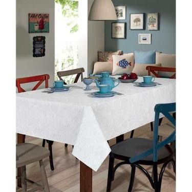 Imagem de Toalha de Mesa Retangular 6 Lugares Clean Athenas Edite Dohl - Dohler,