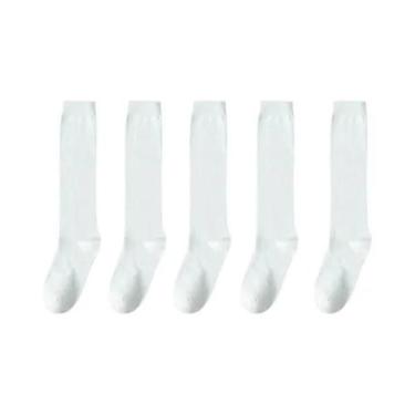 Imagem de Meias Longas De Algodão Orgânico Para Mulheres, Quentes, Estilo Casual