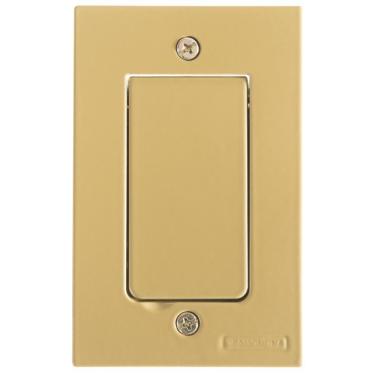 Imagem de Tampa 1 Posto 4x2 Para Piso Tramontina Modular Dourada