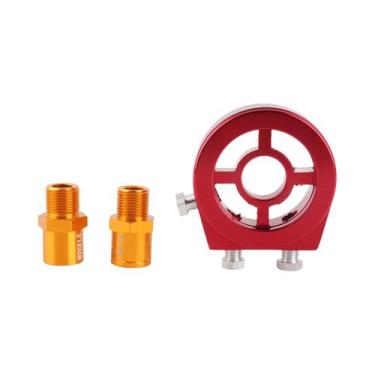 Imagem de Kit Adaptador Universal De Alumínio Para Medidor De Temperatura E Pres