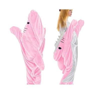 Imagem de Pijama De Casal Adulto Com Tema De Tubarão, Roupa De Casa Divertida, M