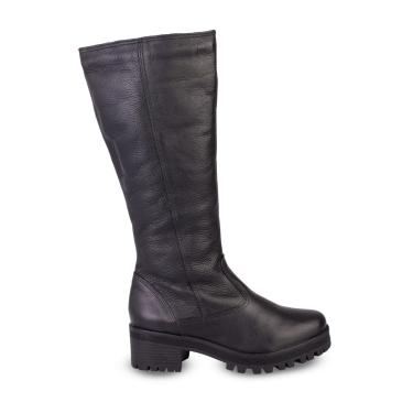 Imagem de Bota tratorada de couro forrada com pelo 7500