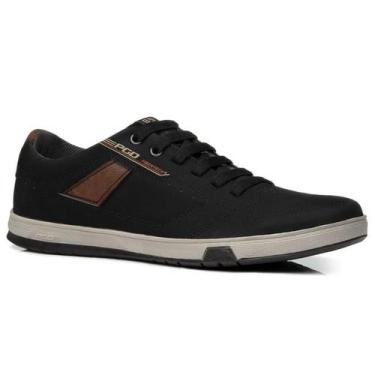 Imagem de Sapatênis Pegada 170420 Masculino Preto, 41