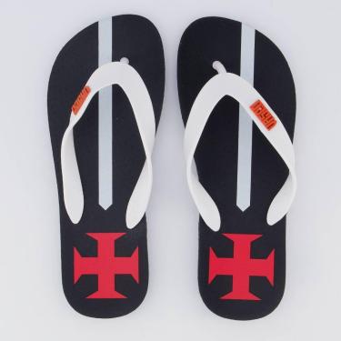 Imagem de Chinelo Vasco Camisas Negras  Masculino-Masculino