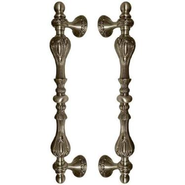 Imagem de Puxador Duplo Florence 430mm Bronze Antigo - Máxima Metais - Maximamet