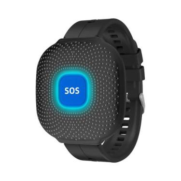 Imagem de Relógio Inteligente Com Botão De Pânico SOS WiFi Sem Fio Para Idosos, 