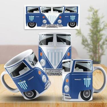 Imagem de Caneca Personalizada com nome Kombi time Avaí - 325ml - ABRAKADABRA33,