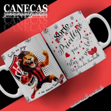 Imagem de Caneca personalizada futebol NAMORADO SORTUDO 325ML - ABRAKADABRA33, 2