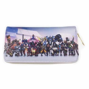 Imagem de Carteira Overwatch Anime Characters Slim BiFold 20x10cm - Yiweisai